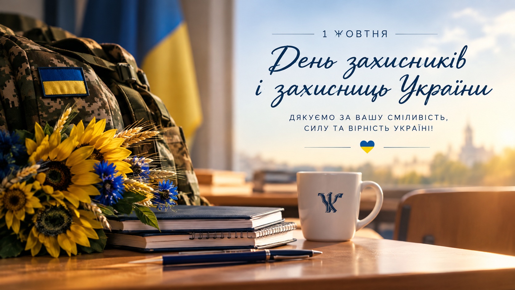 1 жовтня - День захисників і захисниць України