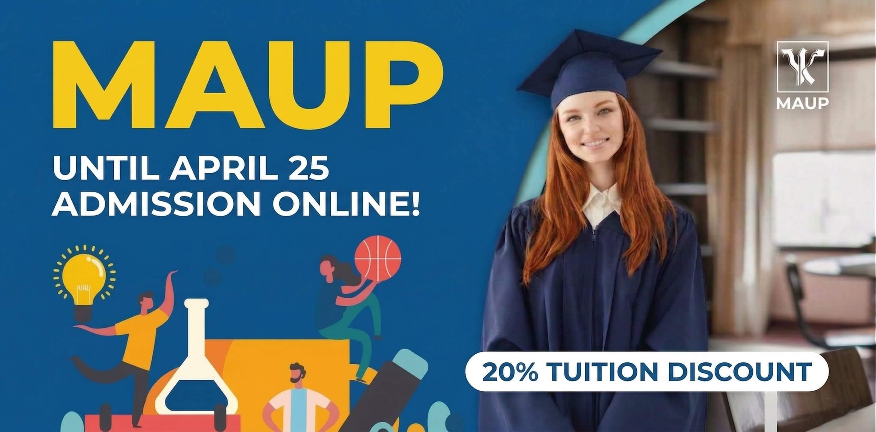 Online Admission with or without NMT Certificates and Tuition Discount