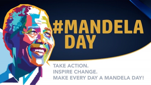 July 18 marks the International Nelson Mandela Day worldwide